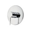 Concealed shower mixer Emmevi Filobrass 85009, Ø 115 mm plate