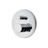 Concealed shower mixer Emmevi Filobrass 85019, 2 outlets, push-button – view 2 Concealed shower mixer Emmevi Filobrass 85019, 2 outlets, push-button – 2