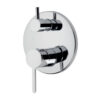 Concealed shower mixer Emmevi Filobrass 85019CER, 2 outlets, diverter cartridge, chrome Concealed shower mixer Emmevi Filobrass 85019CER, 2 outlets, diverter cartridge