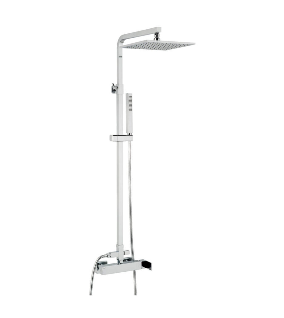 Shower column with mixer Emmevi Gea 2600250, chrome, closed lever Shower column with mixer Emmevi Gea 2600250 – 2
