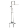 Shower column with mixer Emmevi Gea 2600295, chrome, holed lever Shower column with mixer Emmevi Gea 2600295