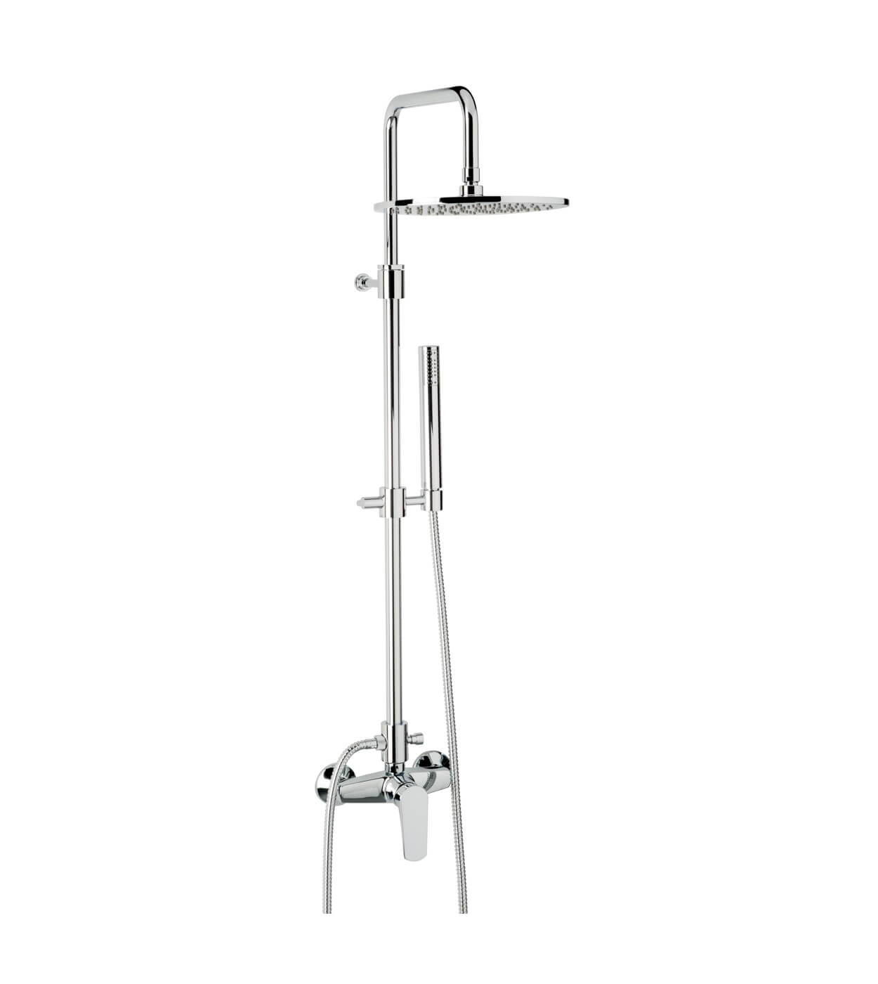 Shower column with mixer Emmevi Nicla 8900284, overhead Ø 250 mm