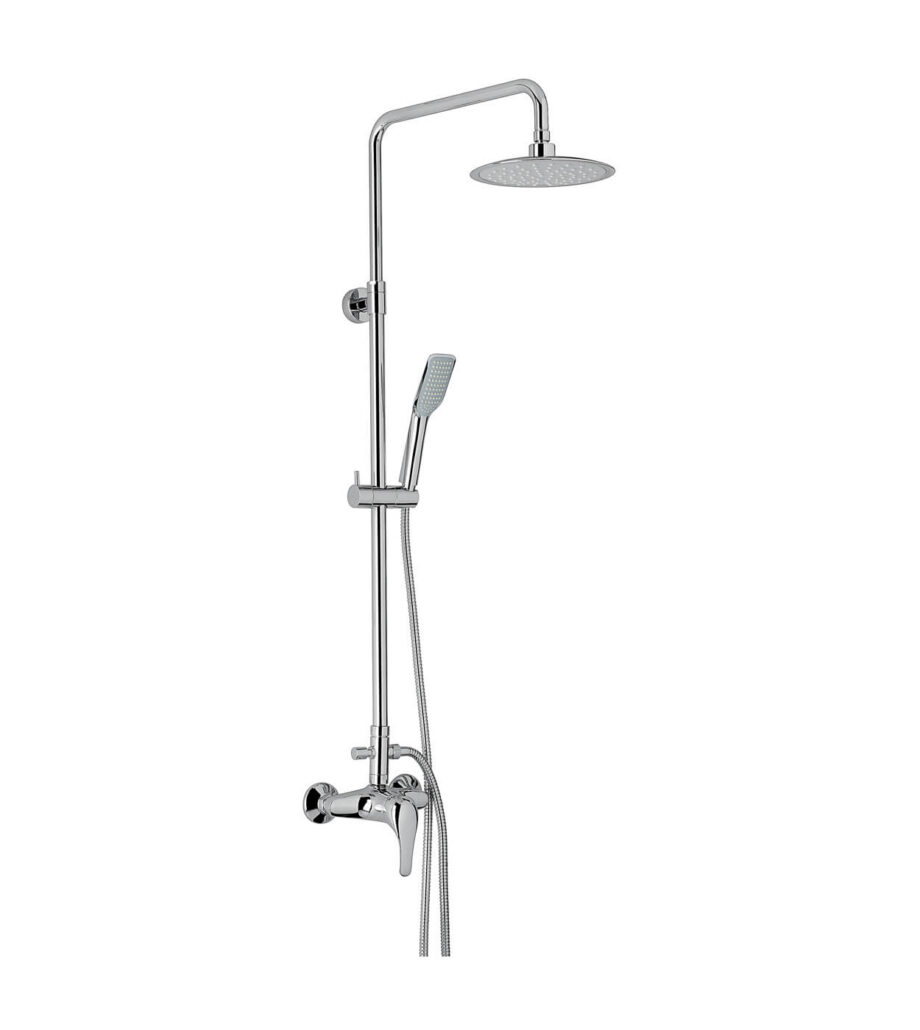 Shower column with mixer Emmevi Winny 9500286, chrome Shower column with mixer Emmevi Winny 9500286