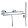 Shower mixer Emmevi Minù 83002, chrome, holed lever, mixer + shower set Shower mixer Emmevi Minù 83002 – 4