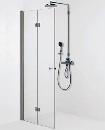 Showerwall with folding door express 813