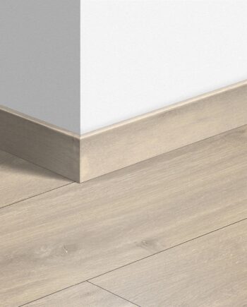 Skirting board Quick-Step Havana Oak Natural for laminate, MDF, 12x58x2400 mm