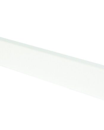 Skirting board Thede & Witte Standard, white, strong foil, 21.5 x 45 x 2400 mm