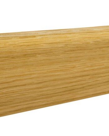 Skirting boards veneered oak lacquered 16x40mm