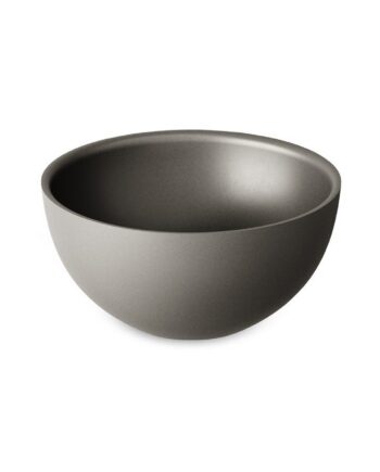 Small Countertop Basin PAA DO 22, Ø22 cm, Black Graphite