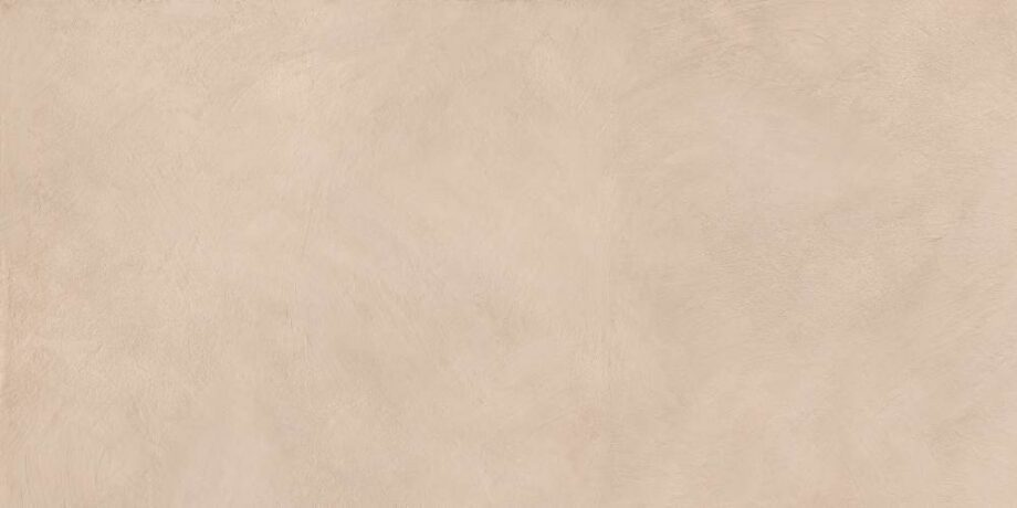 Solid colour porcelain floor tile ABK Alterego Cream, 60x120 cm, 8.5 mm, natural matt, slip-resistant R10