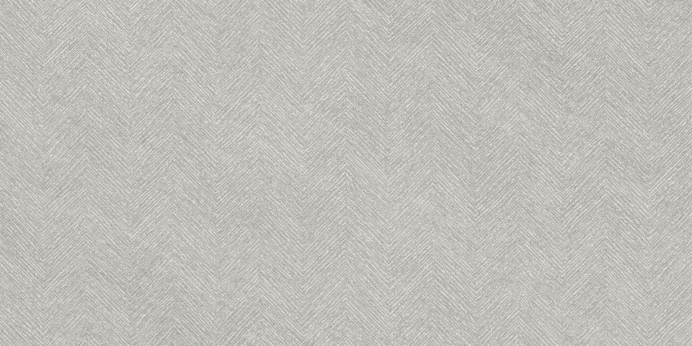 Stone effect decorative porcelain tile ABK Cliff Chevron Ash, 60x120 cm, 8.5 mm, herringbone 3D relief, matt