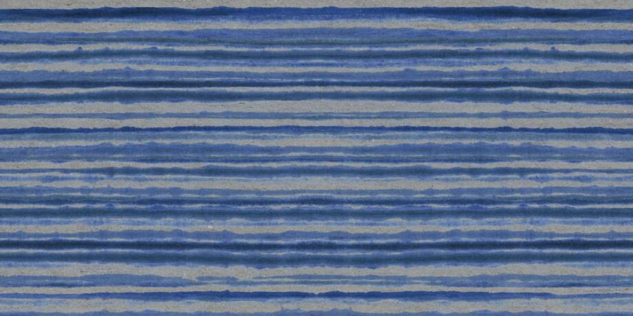 Stone effect decorative porcelain tile ABK Poetry Stone Reloaded Batik Blue, 60x120 cm, 8.5 mm, patterned decor, matt