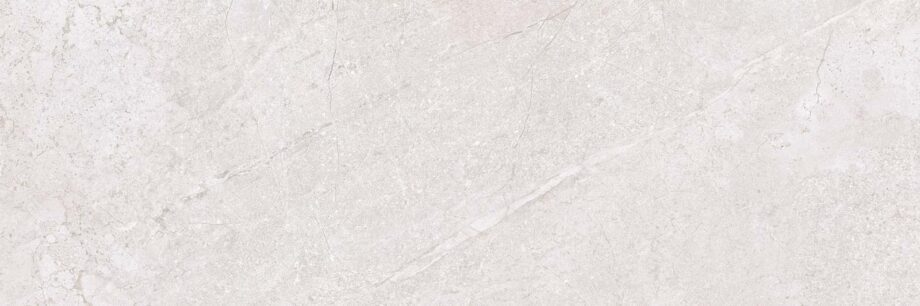 Stone-effect matt ceramic wall tile Tau Lithos Wall Pearl, 30x90 cm, 8.7 mm, pearl grey, rectified