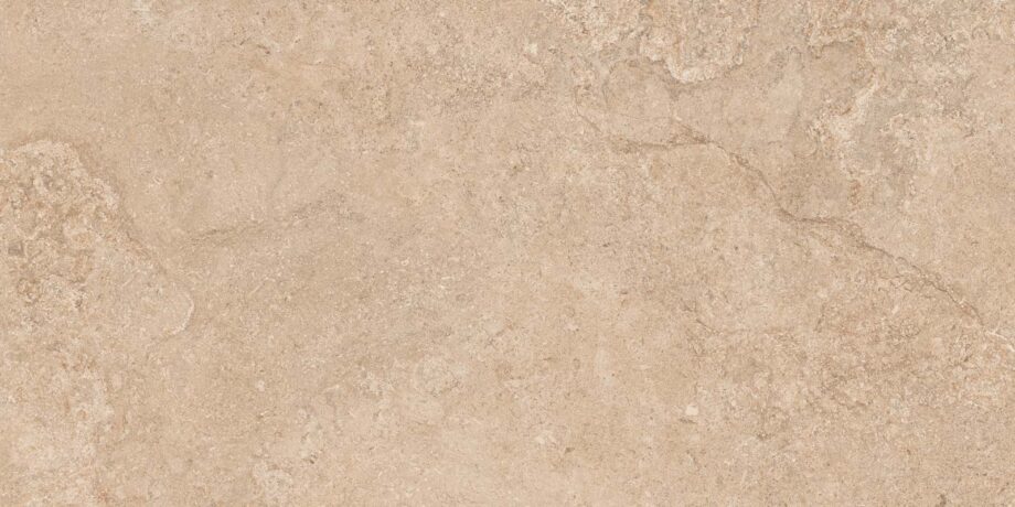 Stone-effect matt porcelain floor tile Tau Dorset Sand, 60×120 cm, sand beige, rectified Stone-effect matt porcelain floor tile Tau Dorset Sand, 60x120 cm, sand beige, rectified