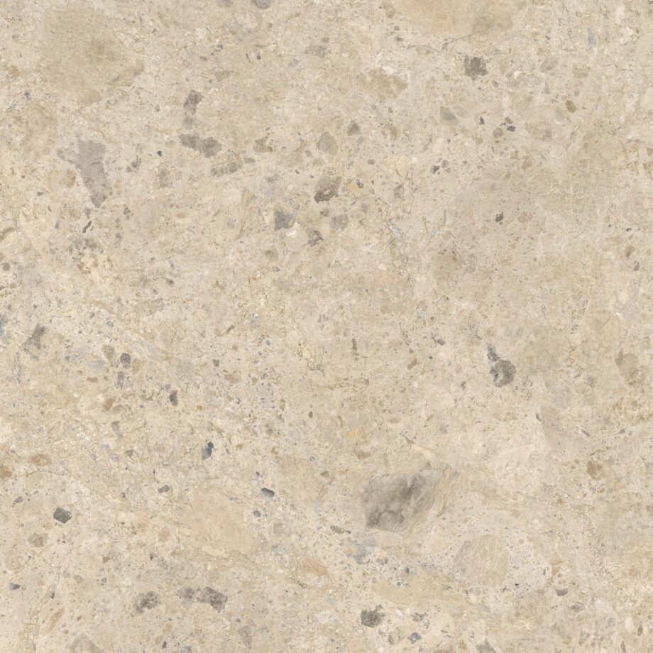 Stone-effect matt porcelain floor tile Tau Qatar Sand, 100×100 cm, sand beige, rectified Stone-effect matt porcelain floor tile Tau Qatar Sand, 100x100 cm, sand beige, rectified