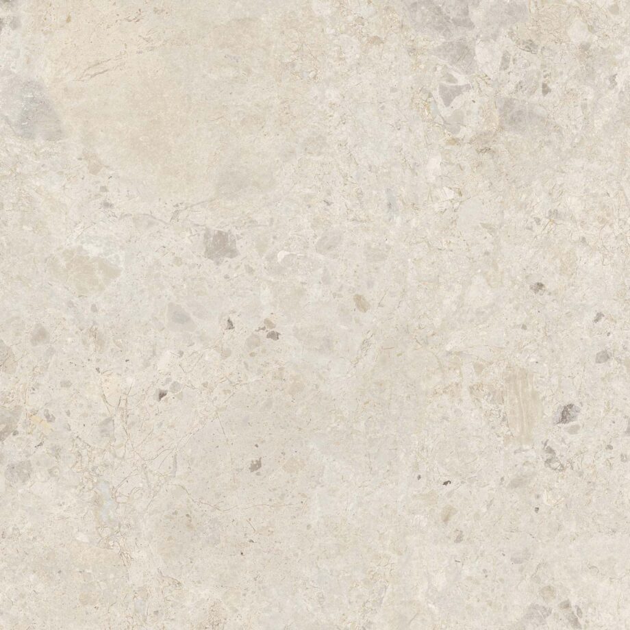 Stone-effect matt porcelain floor tile Tau Qatar White, 60×60 cm, 9 mm, white, rectified Stone-effect matt porcelain floor tile Tau Qatar White, 60x60 cm, 9 mm, white, rectified