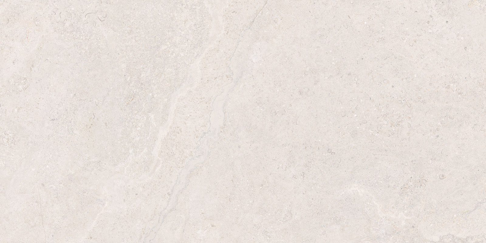 Stone-effect outdoor paving tile Tau Dorset White, 60x120 cm, 20 mm, white, R11, rectified