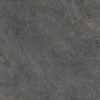 Stone-effect semi-polished porcelain floor tile Tau Caribbean Graphite SP, 120x120 cm, 9 mm, graphite grey, rectified