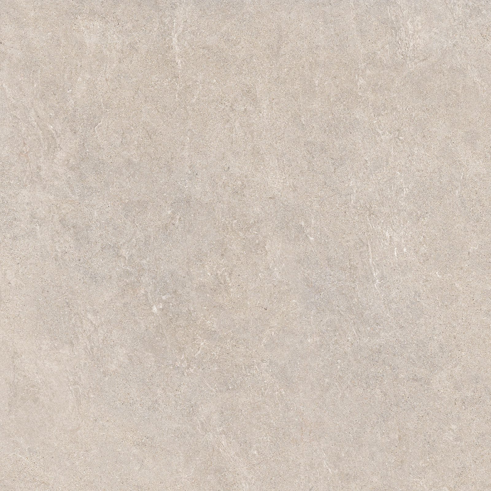 Stone-effect semi-polished porcelain floor tile Tau Caribbean Ivory SP, 60x60 cm, 9 mm, ivory, rectified