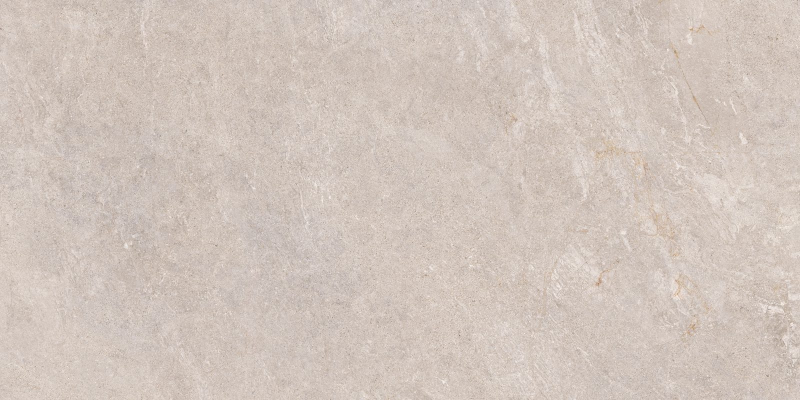 Stone-effect semi-polished porcelain floor tile Tau Caribbean White SP, 60x120 cm, 10.5 mm, white, rectified