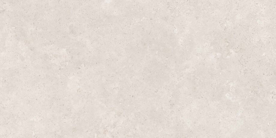Stone-effect soft matt porcelain floor tile Tau Campaspero Soft White, 60x120 cm, white, rectified