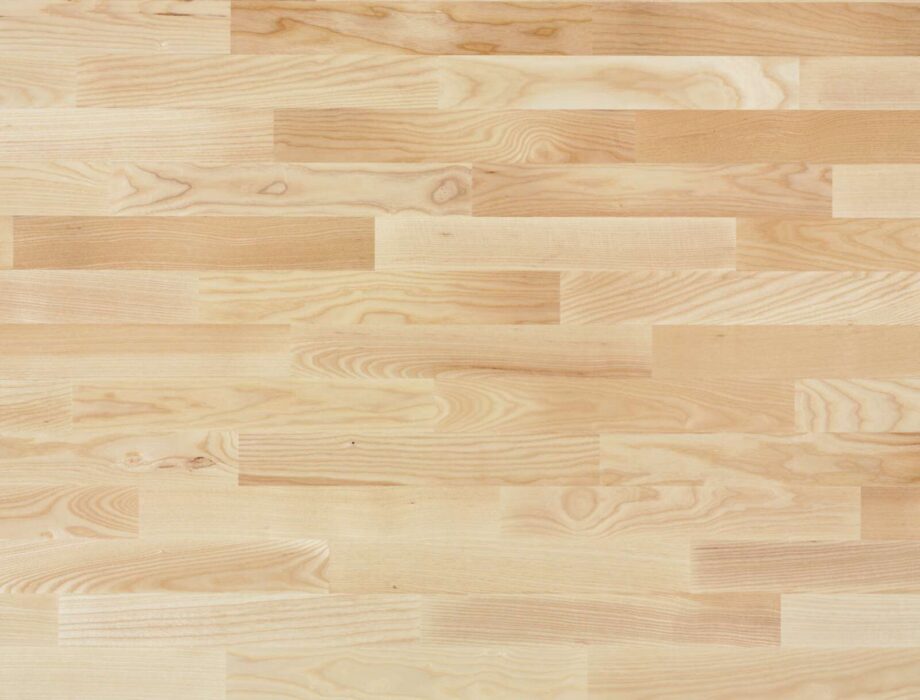 Strip Parquet Flooring Bauwerk Monopark Ash 15 matt lacquered sanded – board view Strip Parquet Flooring Bauwerk Monopark Ash 15 matt lacquered sanded