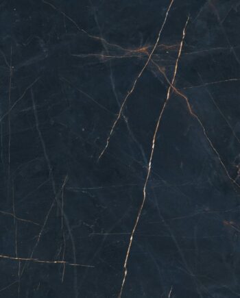 Marble effect porcelain slab ABK Sensi 900 Precious Black, 120x280 cm, 6 mm, soft satin