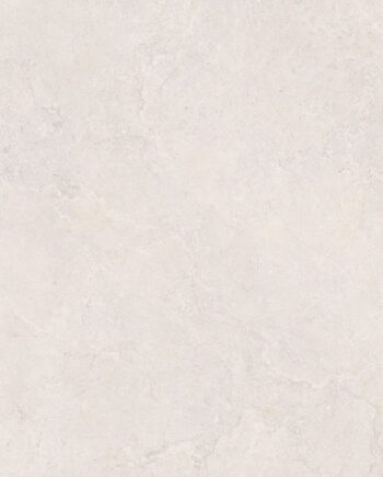 Large-format thin stone-effect porcelain slab Tau Dorset White, 120x280 cm, 6 mm, white, rectified