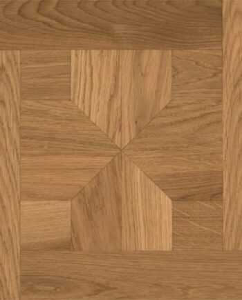 Panel Parquet Oak Natur London 50, unfinished, 10 x 300 x 300 mm