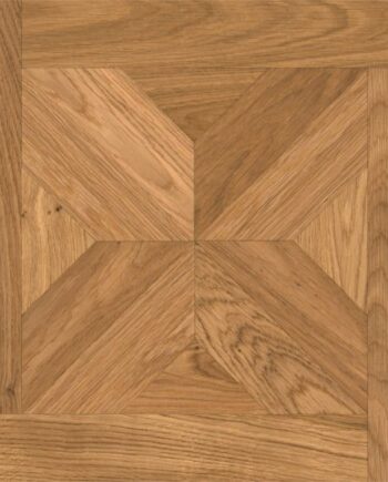 Panel Parquet Oak Natur Wien 50, unfinished, 15 x 350 x 350 mm