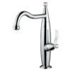 Tall basin mixer Emmevi Abel 39006 with click-clack waste, chrome Tall basin mixer Emmevi Abel 39006 with click-clack waste