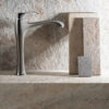 Tall basin mixer Emmevi Ares 76006 with click-clack waste, brushed nickel Tall basin mixer Emmevi Ares 76006 with click-clack waste – 4