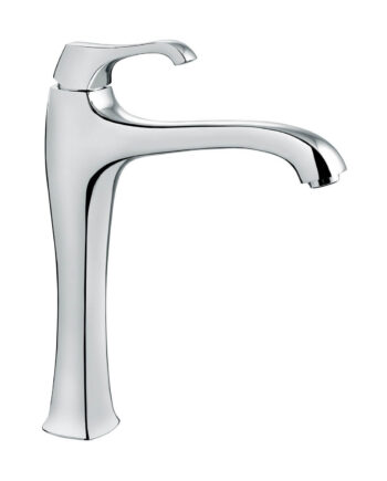 Tall basin mixer Emmevi Ares 76006 with click-clack waste