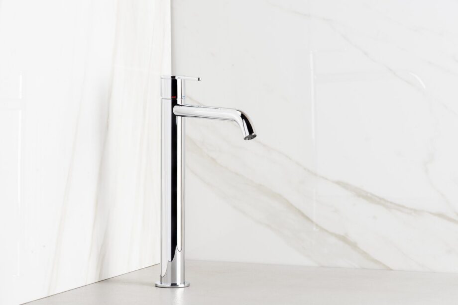 Tall basin mixer Emmevi Filobrass 85003BIG with click-clack waste, chrome Tall basin mixer Emmevi Filobrass 85003BIG with click-clack waste – 2