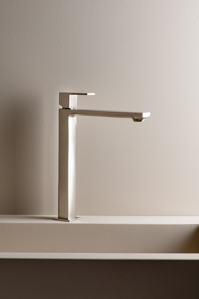 Tall basin mixer Emmevi Gea 26006 with click-clack waste – 4