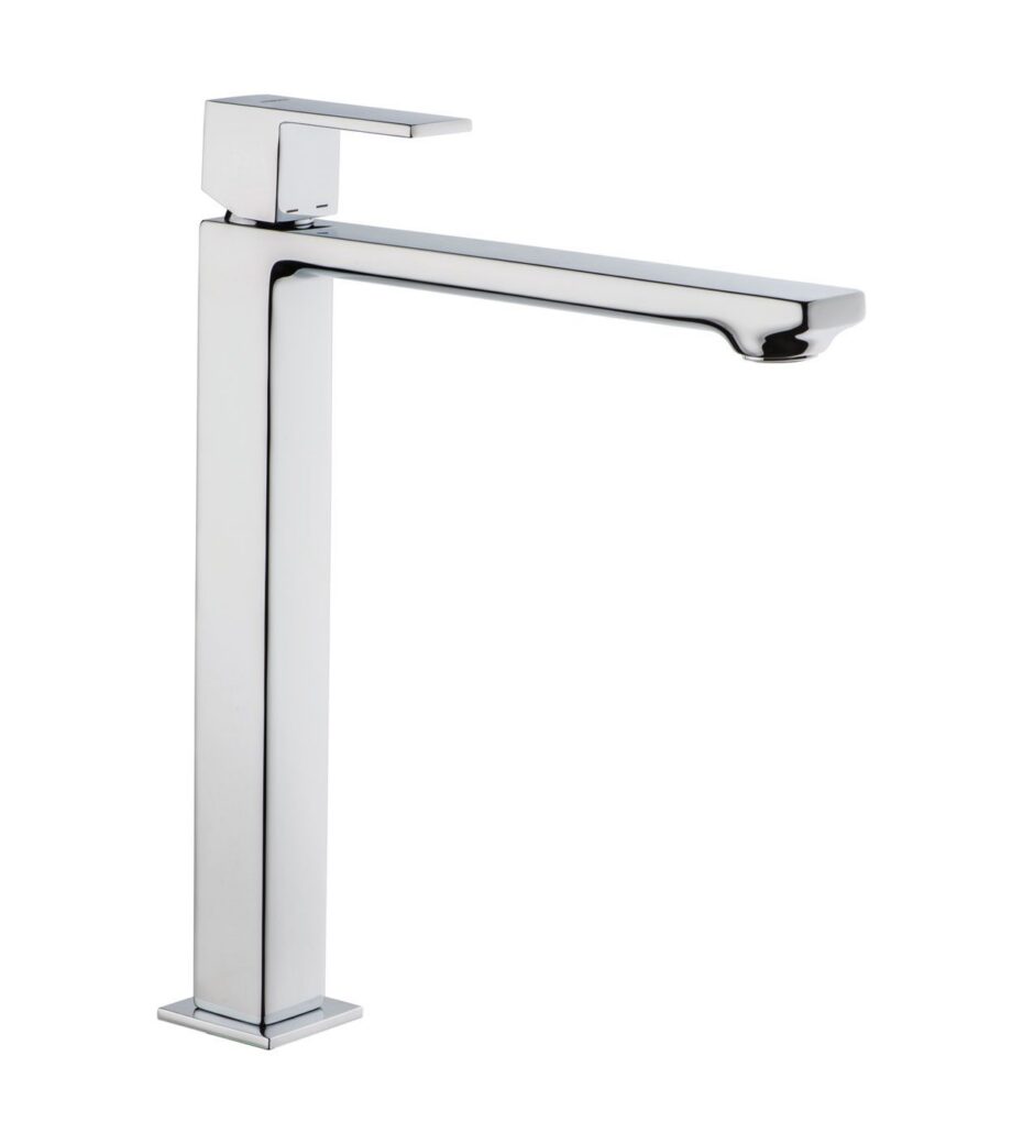 Tall basin mixer Emmevi Gea 26006 with click-clack waste, chrome, closed lever Tall basin mixer Emmevi Gea 26006 with click-clack waste – 2