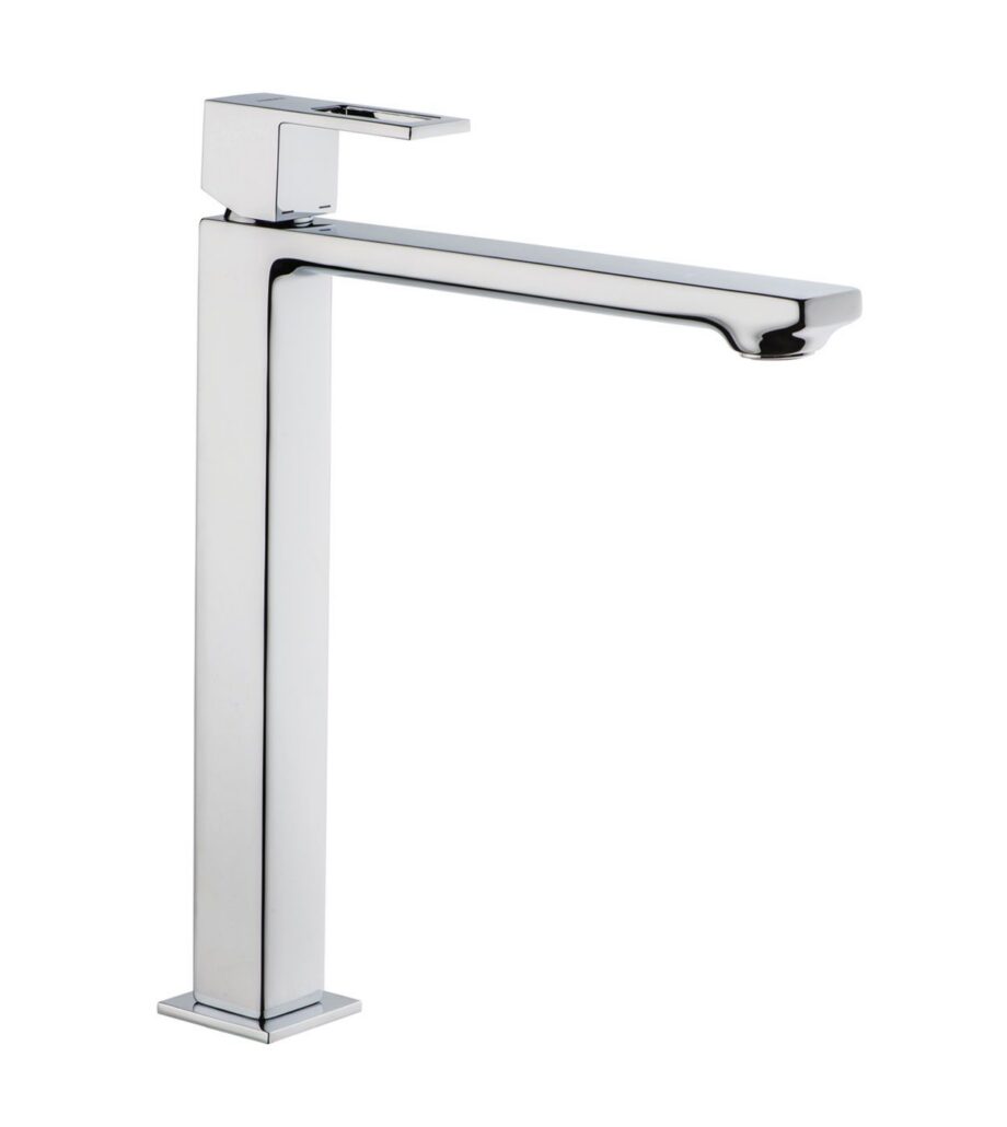 Tall basin mixer Emmevi Gea 26006 with click-clack waste, chrome, holed lever Tall basin mixer Emmevi Gea 26006 with click-clack waste – 3