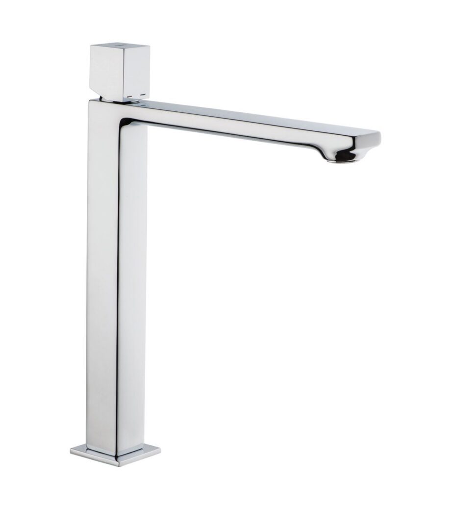 Tall basin mixer Emmevi Gea 26006 with click-clack waste, chrome, lever without stem Tall basin mixer Emmevi Gea 26006 with click-clack waste