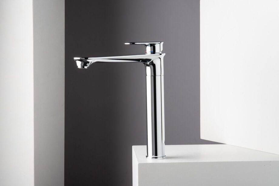 Tall basin mixer Emmevi Kiry 88003BIG with click-clack waste – 2