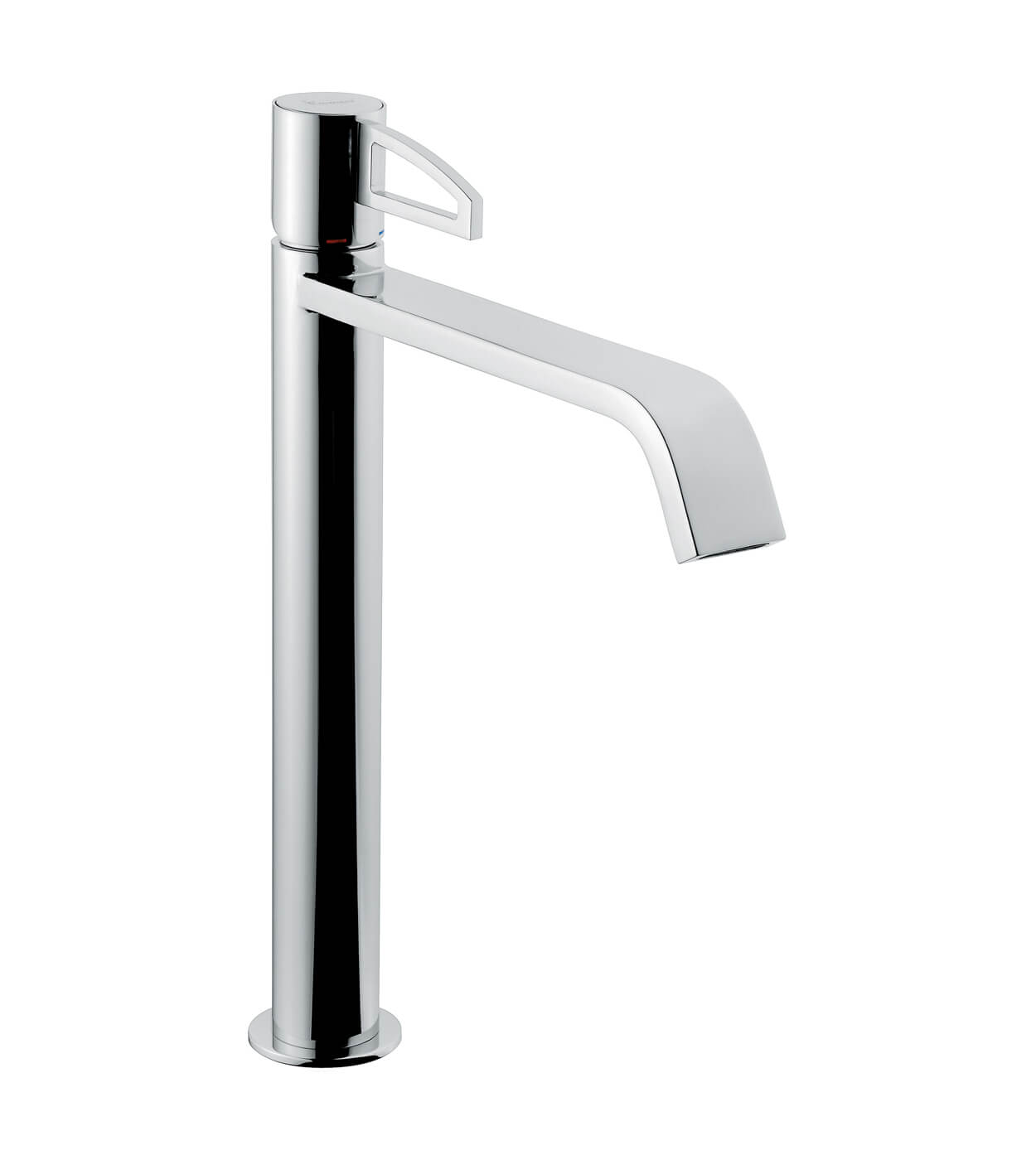 Tall basin mixer Emmevi Minù 83006 with click-clack waste – 2