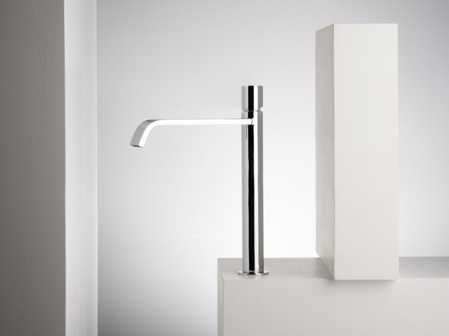 Tall basin mixer Emmevi Minù 83006 with click-clack waste, chrome, standard lever Tall basin mixer Emmevi Minù 83006 with click-clack waste – 3