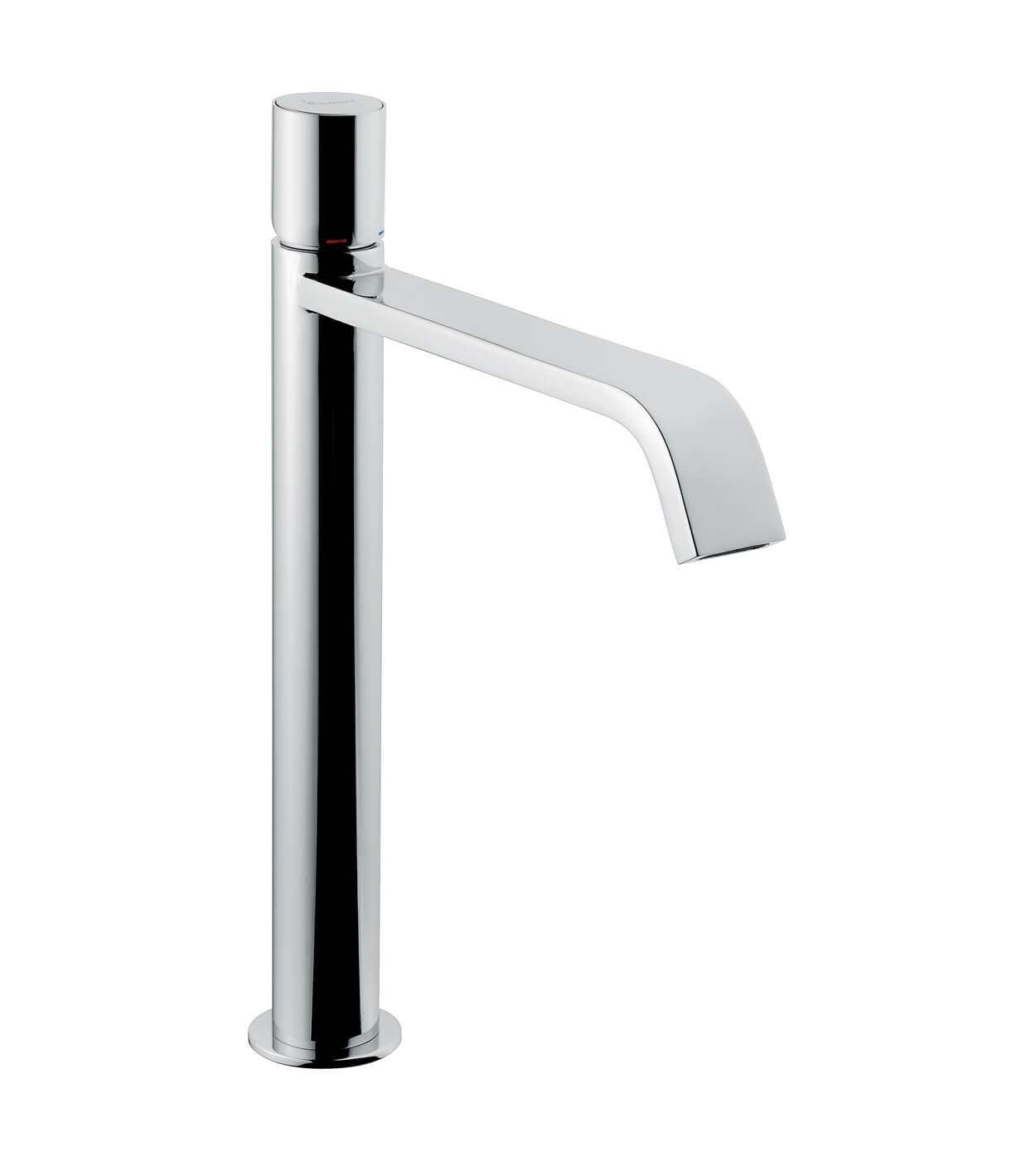 Tall basin mixer Emmevi Minù 83006 with click-clack waste