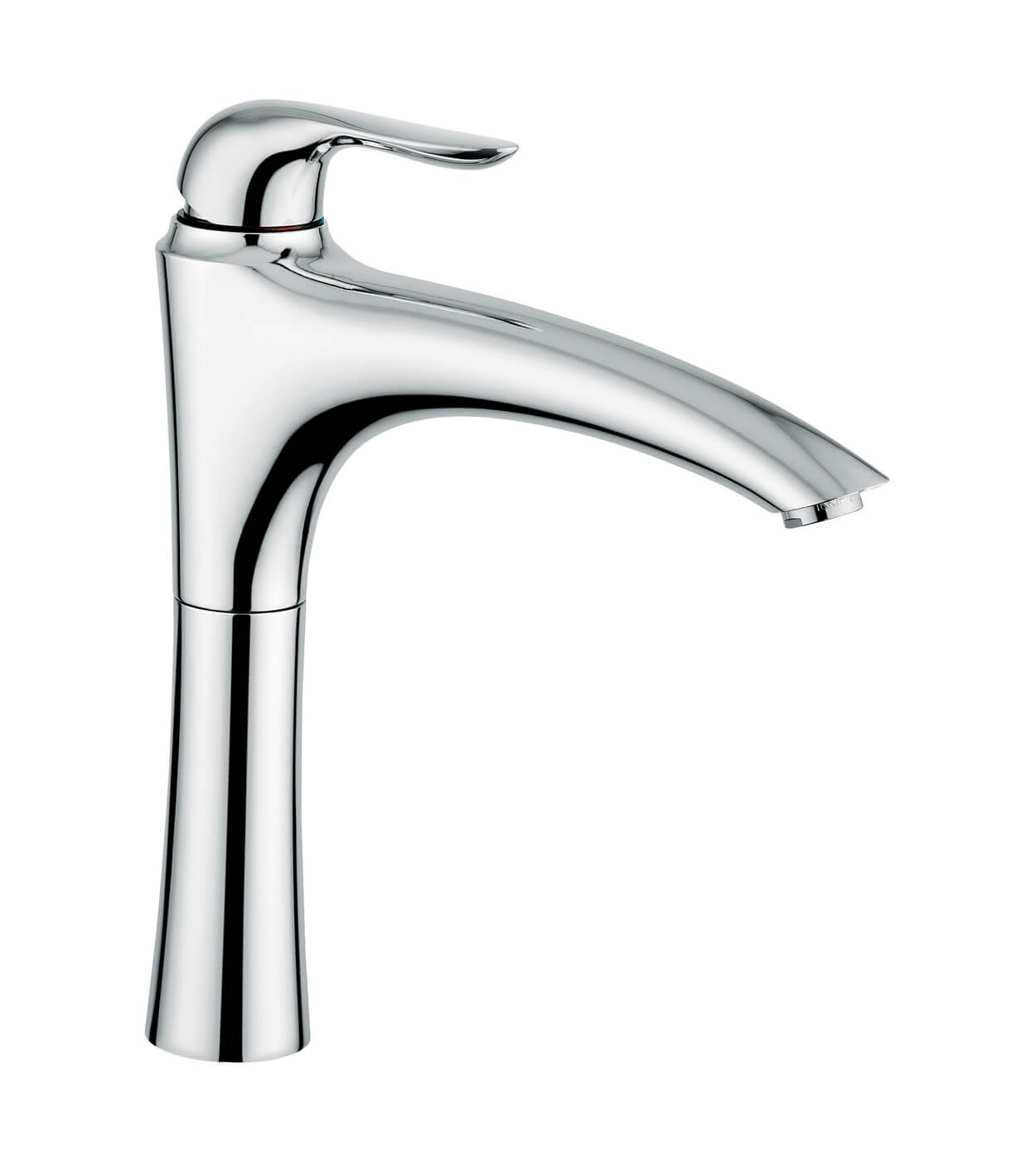 Tall basin mixer Emmevi Neco 91006 with click-clack waste