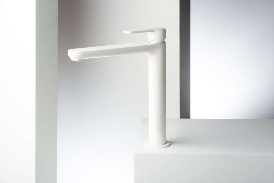 Tall basin mixer Emmevi Nefer 77003BIG with click-clack waste – 3