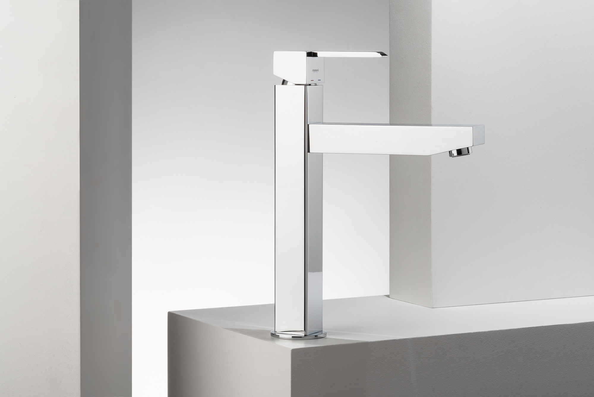Tall basin mixer Emmevi Sicily 38003BIG with click-clack waste – 2