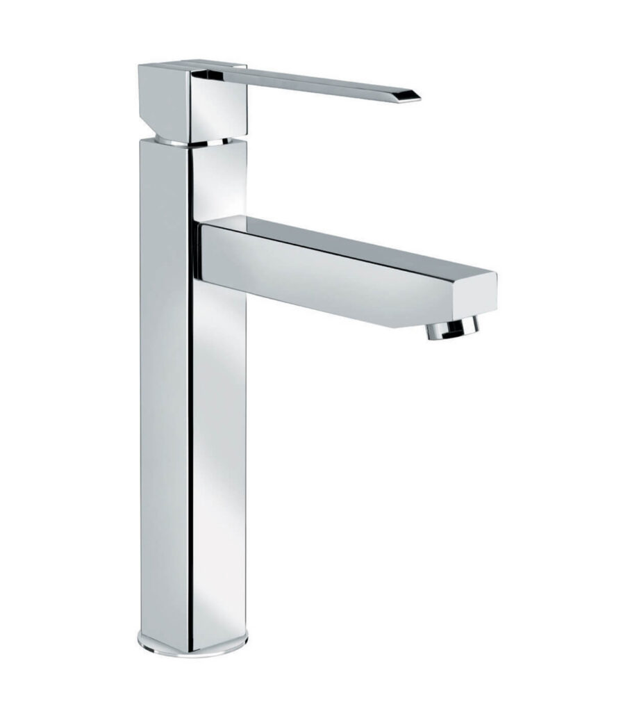 Tall basin mixer Emmevi Sicily 38003BIG with click-clack waste, chrome Tall basin mixer Emmevi Sicily 38003BIG with click-clack waste
