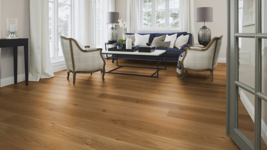 Tammeparkett Bauwerk Casapark tamm 35 harjatud õlivaha 181mm