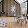 Tammeparkett Bauwerk Casapark tamm 46 Farina harjatud õlivaha 181mm