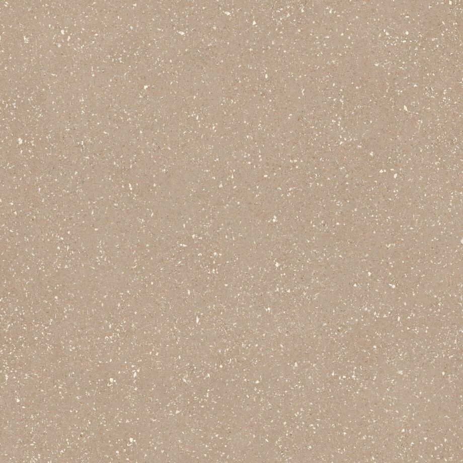 Terrazzo effect matt porcelain floor tile Tau Sassy Greige, 90×90 cm, greige, R10, rectified Terrazzo effect matt porcelain floor tile Tau Sassy Greige, 90x90 cm, greige, R10, rectified