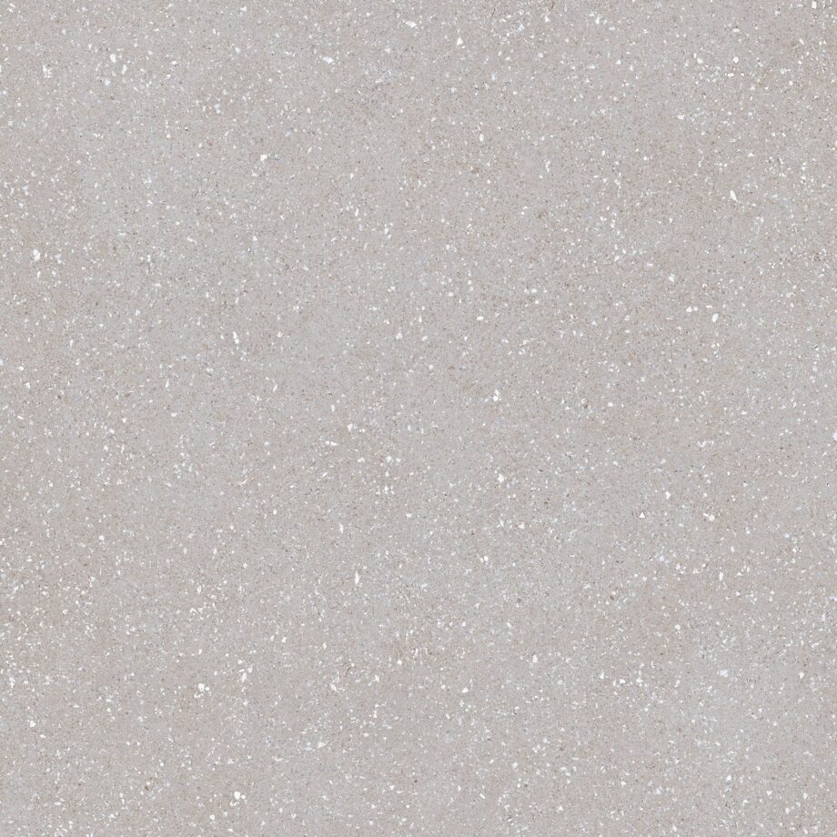 Terrazzo effect matt porcelain floor tile Tau Sassy Silver, 90×90 cm, silver grey, R10, rectified Terrazzo effect matt porcelain floor tile Tau Sassy Silver, 90x90 cm, silver grey, R10, rectified